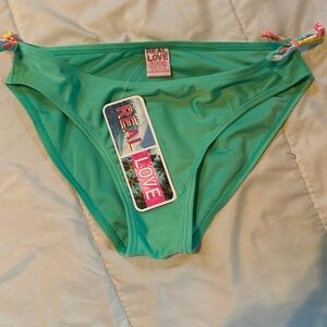 Real love green Bikini Bottom size 14/16 NWT